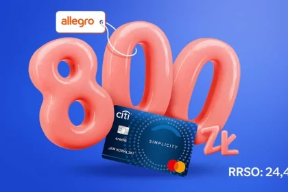 Zyskaj 800 zł na Allegro z Kartą Citibank!